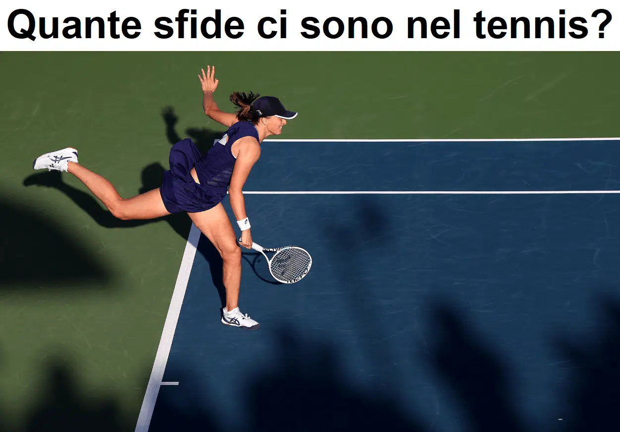 Quante sfide ci sono nel tennis?