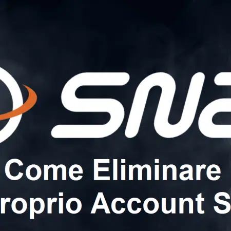 Come Eliminare il Proprio Account Snai