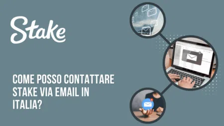 Come posso contattare Stake via email in Italia?