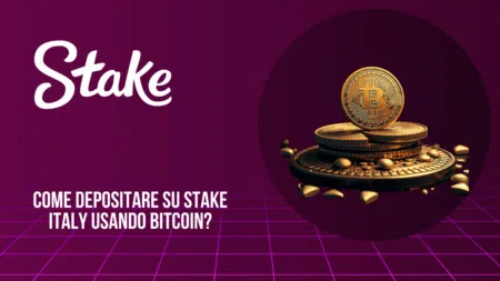 Come depositare su Stake Italy usando Bitcoin?