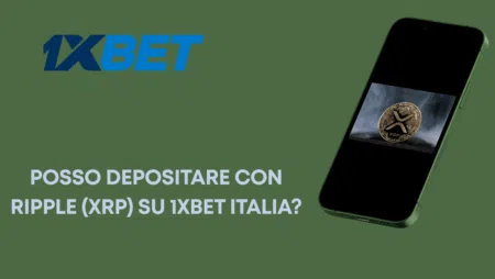 Posso depositare con Ripple (XRP) su 1xBet Italia?